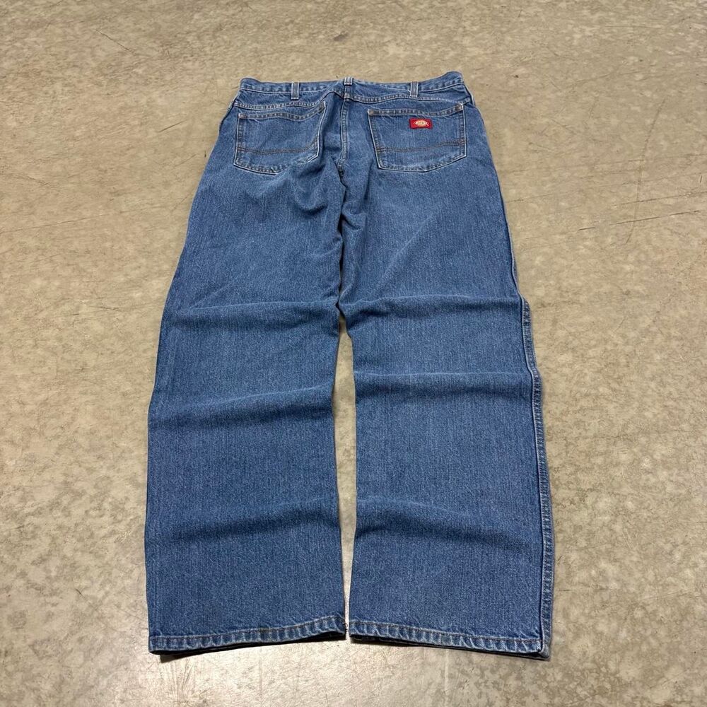 Dickies Men's Blue and Navy Jeans